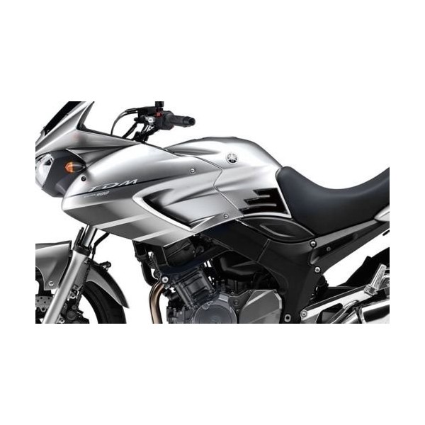 KIT di 3 ADESIVI in RESINA GEL 3D PROTEZIONI compatibili per moto YAMAHA TDM 900