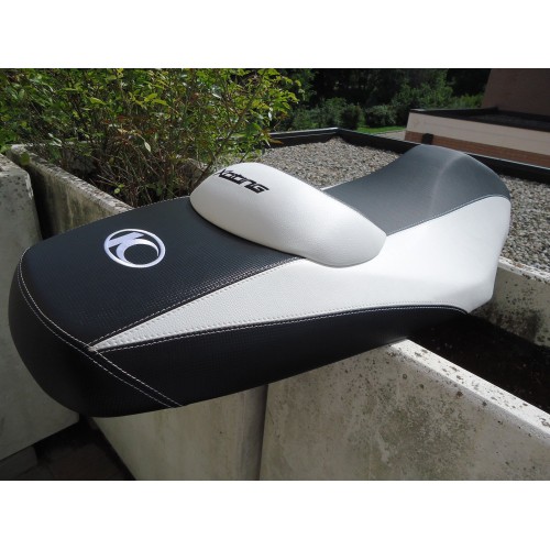 KIT RIVESTIMENTO SELLA KYMCO 300R coprisella BIANCO TUNING x MOTO XCITING 300 R