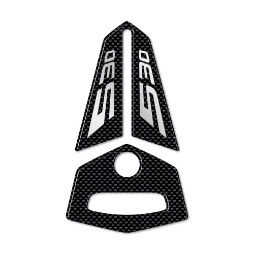 ADHESIVOS GEL 3D manillar ERGAL compatible para SCOOTER YAMAHA TMAX 530 2012-2016