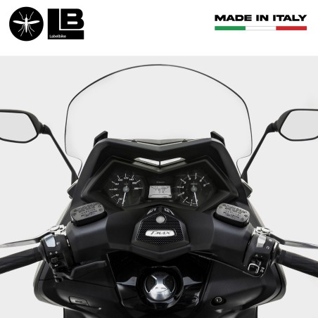 ADHESIVES GEL 3D Lenker ERGAL kompatibel für SCOOTER YAMAHA TMAX 530 2012-2016