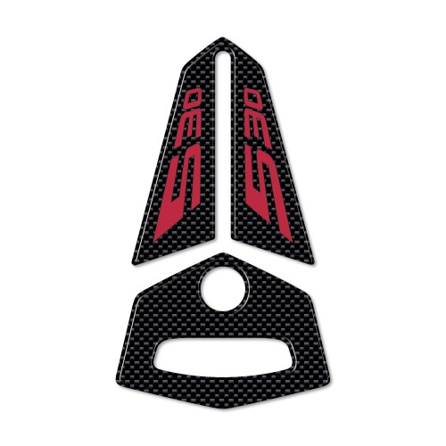 ADHESIVES GEL 3D guidon ERGAL compatible pour SCOOTER YAMAHA TMAX 530 2012-2016 2