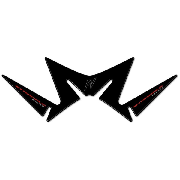 PARASERBATOIO ADESIVO in RESINA GEL 3D compatibile per MOTO MV AGUSTA STRADALE