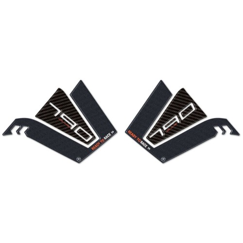 2 3D-Gel-Harz-ADHESIVEN SEITENSCHUTZ kompatibel für KTM 790 DUKE MOTORRAD 2