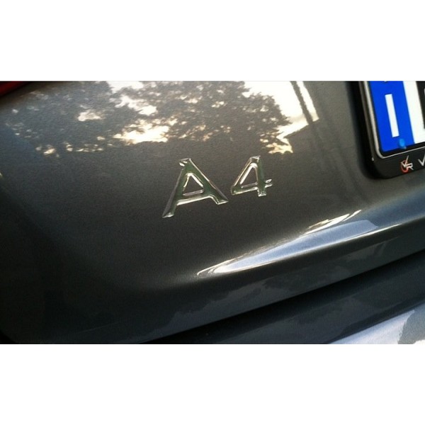 Résine gel 3D EMBLEM compatible A4 ADHESIVE/STICKER pour AUDI CARS