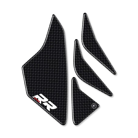 Kit PROTEZIONI LATERALI SERBATOIO Stickers 3D compatibili MOTO BMW S1000 RR SBK