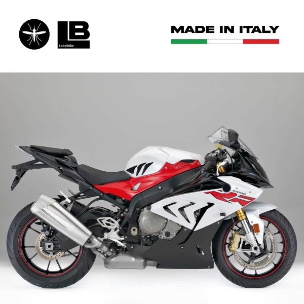 Kit PROTEZIONI LATERALI SERBATOIO Stickers 3D compatibili MOTO BMW S1000 RR SBK