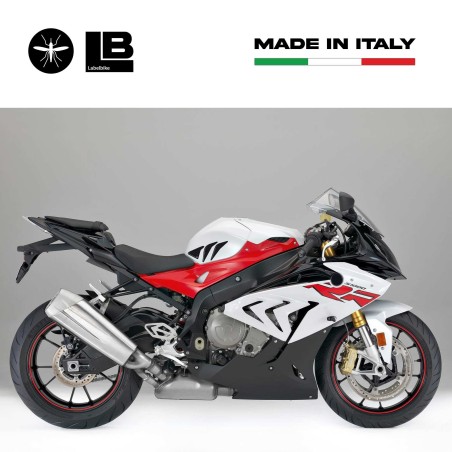 Kit PROTECCIONES LATERALES Pegatinas depósito 3D compatible MOTO BMW S1000 RR SBK