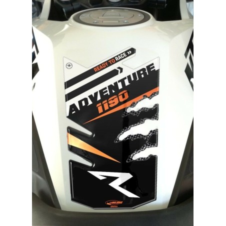 3D RESIN GEL ADHESIVE WALL PROTECTOR kompatibel für KTM 1190 ADVENTURE R MOTORRAD