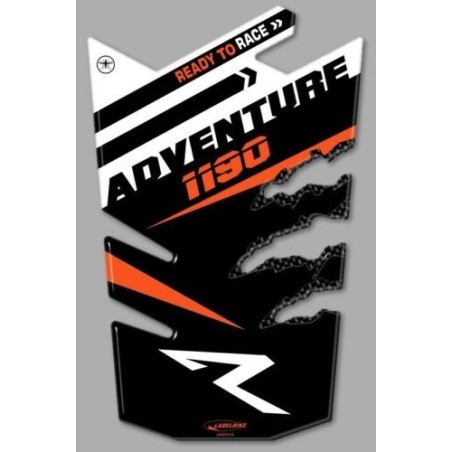 PROTECTOR DE PARED ADHESIVO DE GEL DE RESINA 3D compatible para MOTO KTM 1190 ADVENTURE R
