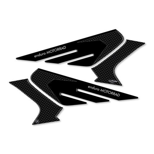 KIT ADHESIVO DE PROTECCIONES LATERALES 3D compatible PARA BMW GS R1200 a partir de 2017.