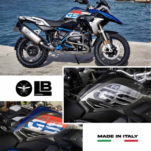 3D SIDE PROTECTIONS ADHESIVE KIT compatible FOR BMW GS R1200 from 2017 2