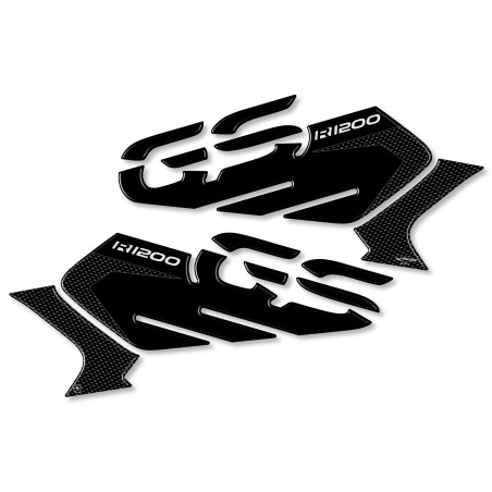 2 3D gel ADHESIVES SIDE PROTECTIONS compatible FOR BMW GS R1200 from 2017