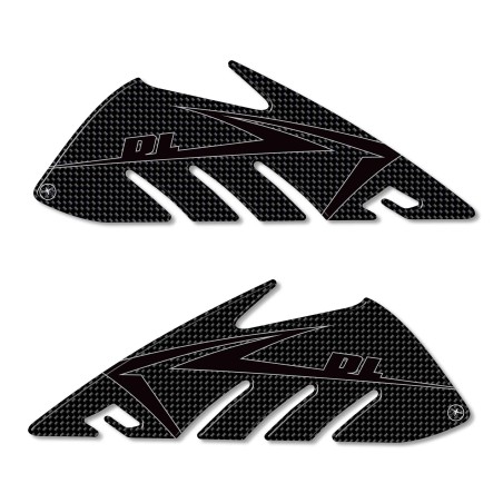 2 ADHESIVOS DEL PANEL LATERAL compatibles para MOTO SUZUKI V-STROM DL