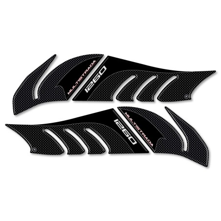 3D GEL ADHESIVES TANK PROTECTIONS compatible for MOTO DUCATI MULTISTRADA 1260