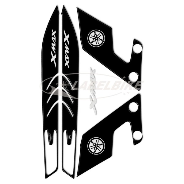 KIT ADHESIVO DE PROTECCIÓN 3D Xmax compatible para scooters YAMAHA X max 2010/2013