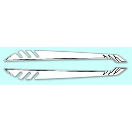 2 ADHESIVES 3D PROTECTION POIGNÉE XMAX 400 compatible x YAMAHA X MAX 400 2013-2016