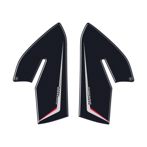 2 PROTECCIONES DEL PANEL LATERAL en resina de gel 3D compatible para moto BMW S1000XR