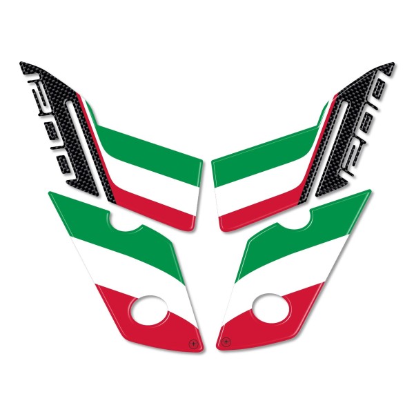 Kit Adesivi Gel 3D Protezioni Italia per Moto Ducati Multistrada 1200 dal 2015
