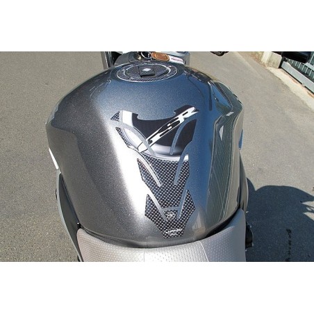 STICKERS 3D CARBON COMPATIBLE STICKERS für SUZUKI GSR MOTORCYCLE