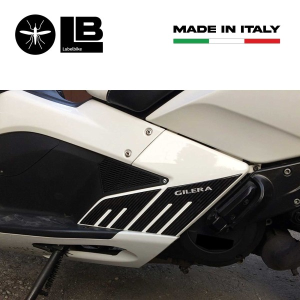 2 GEL RESIN ADHESIVES FOOT PROTECTIONS compatible for GILERA GP800