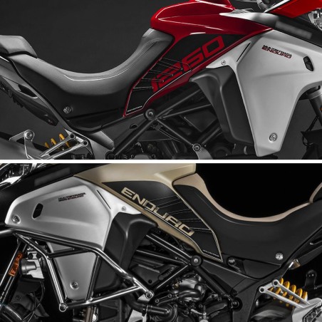2 3D SIDE PROTECTIONS compatible MOTO DUCATI MULTISTRADA ENDURO 1200 - 1260