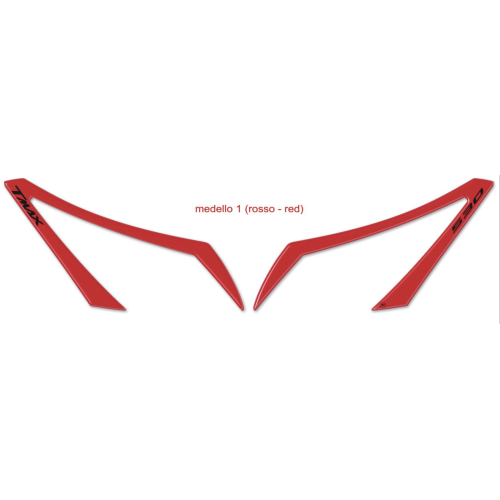 3D scooter headlight stickers compatible with Yamaha Tmax 2012 - 2014 2