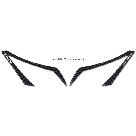 Adhesivos 3D para faros de scooter compatibles con Yamaha Tmax 2012 - 2014