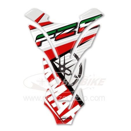 ADESIVI 3D PARASERBATOIO FZ 8 Resinato per SERBATOIO compatibile MOTO YAMAHA FZ8
