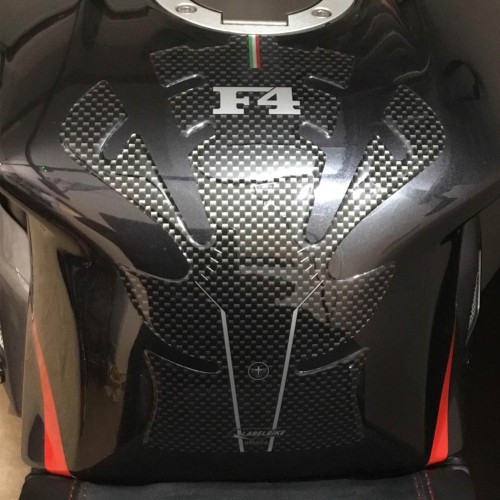 ADESIVO GEL 3D PROTEZIONE SERBATOIO compatibile per MOTO MV AGUSTA F4 1999-2009