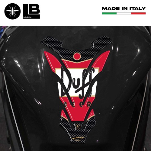 Cerveza DUFF - I SIMPSON 3D ADHESIVOS DE TANQUE DE RESINA PARA MOTO