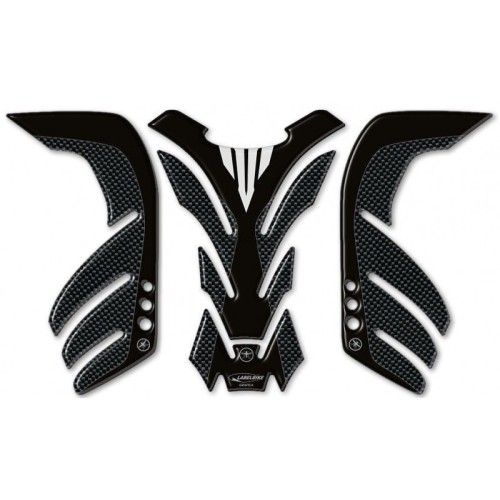 3D AUFKLEBER KIT SEITE UND TANK PROTEKTOREN KOMPATIBEL MIT YAMAHA FZ-09