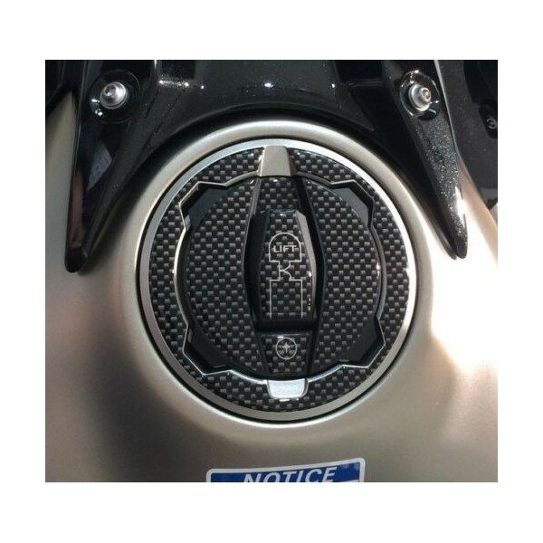 KIT ADESIVI 3D PROTEZIONI SERBATOIO compatibili per MOTO KAWASAKI Z650 carbon