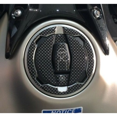 KIT ADESIVI 3D PROTEZIONI SERBATOIO compatibili per MOTO KAWASAKI Z650 carbon