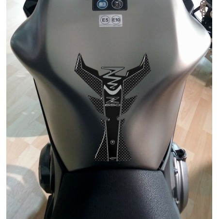 KIT ADESIVI 3D PROTEZIONI SERBATOIO compatibili per MOTO KAWASAKI Z650 carbon