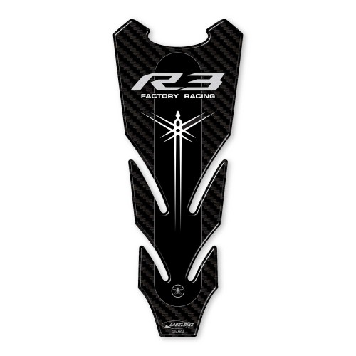 Protection de réservoir 3D ADHESIVE compatible avec YAMAHA R3 yzf MOTOCYCLE