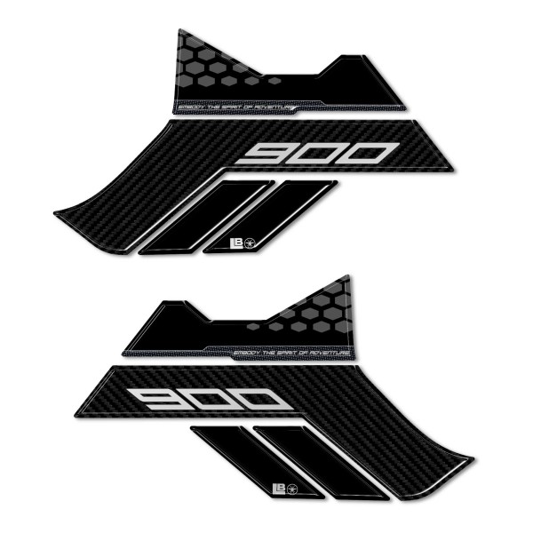 Autocollants Protections latérales de réservoir compatibles avec Voge Valico 900DSX 2024