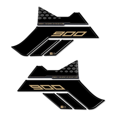 Pegatinas Protectores laterales de depósito compatibles con Voge Valico 900DSX 2024