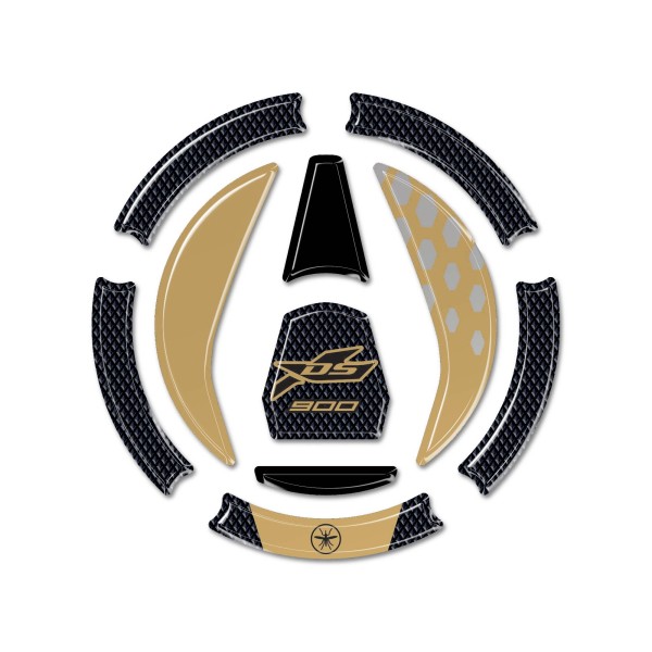 Adesivo Protezione tappo serbatoio moto compatibile con Voge Valico 900DSX 2024