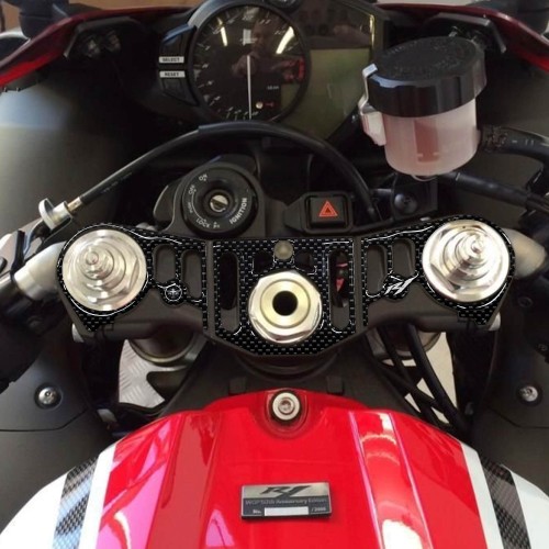 3D ADHESIVE compatible pour YAMAHA YZF R1 2012-2014 PROTECTION DE PLAQUE DE FOURCHE