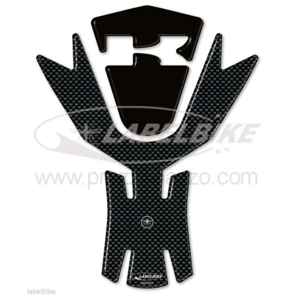 ADHESIVO 3D gel depósito PROTECCIÓN compatible para moto Z300 KAWASAKI ninja 300