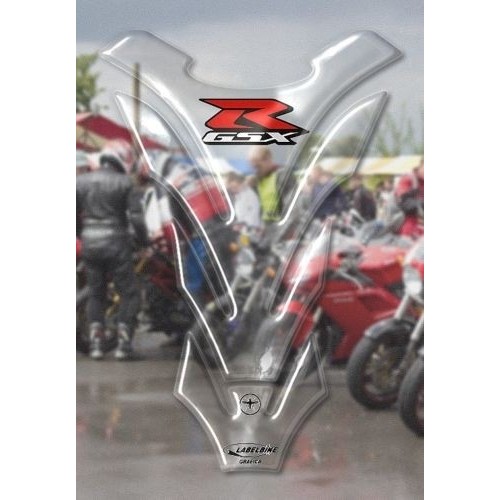 PARASERBATOIO ADESIVI 3D SUZUKI PROTEZIONE SERBATOIO MOTO GSXR GSX-R TRASPARENTE