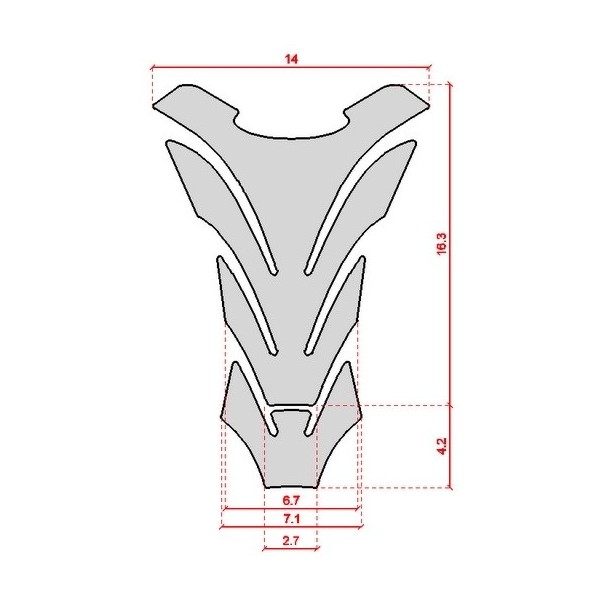 PARASERBATOIO ADESIVI 3D SUZUKI PROTEZIONE SERBATOIO MOTO GSXR GSX-R TRASPARENTE