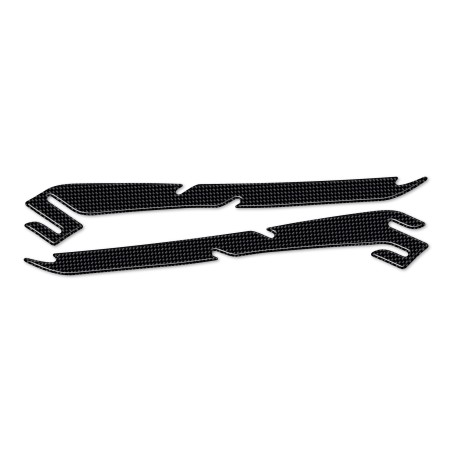 2 ADESIVI 3D GEL PROTEZIONE MANIGLIE compatibili per SUZUKI BURGMAN 400 2006-2016