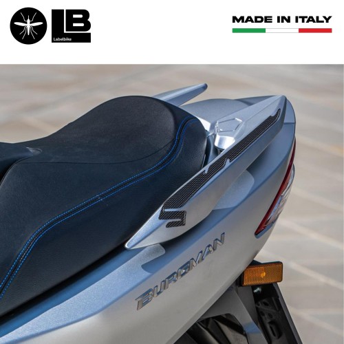 2 ADESIVI 3D GEL PROTEZIONE MANIGLIE compatibili per SUZUKI BURGMAN 400 2006-2016 2