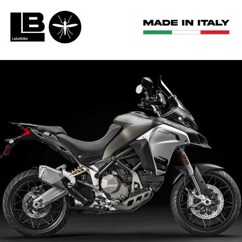 2 3D ADHESIVES für DEFLECTORS kompatibel für MOTO DUCATI MULTISTRADA 1200 ENDURO 2