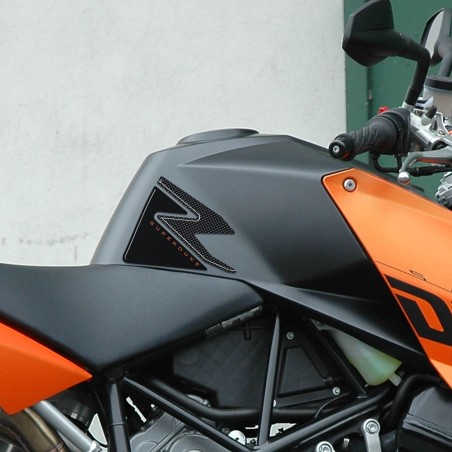 3D Stickers Tank Side Protectors compatible with Ktm Superduke 990 1290