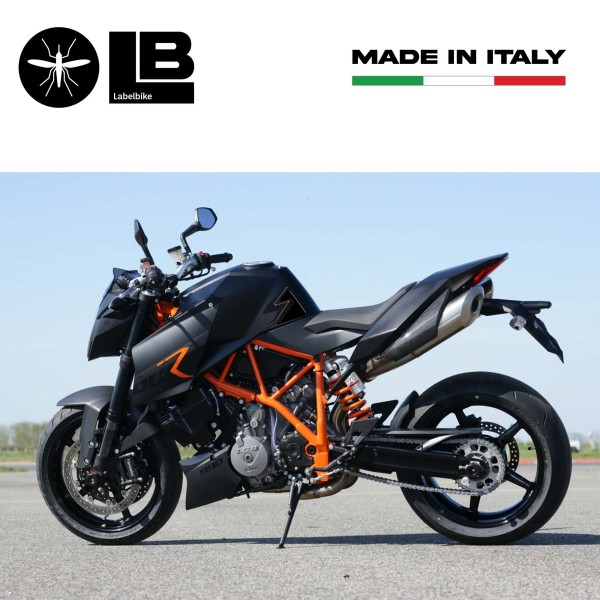 3D Stickers Tank Side Protectors compatible with Ktm Superduke 990 1290