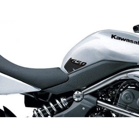 Protections latérales en gel 3D compatibles avec la moto KAWASAKI ER-6n 2007-11