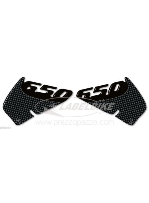 3D gel PROTECCIONES LATERALES compatibles para MOTO KAWASAKI ER-6n 2007-11 2
