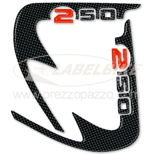 2 ADHESIVOS 3D GEL SPIDER PROTECTION compatible para scooter kymco XCITING 250 2